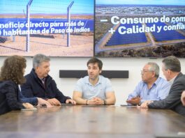 Chubut: se puso en marcha la construcción de una microrred eléctrica solar en Paso de Indios con una inversión de USD 5,4 millones